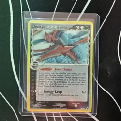 Pokemon Deoxys Delta Species Attack Forme Holon Phantoms Holo Rare 3/110 - Image 3