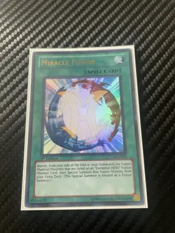 Yugioh! LP Miracle Fusion - LCGX-EN078 - Ultra Rare - 1st Edition Lightly Played - Image 1