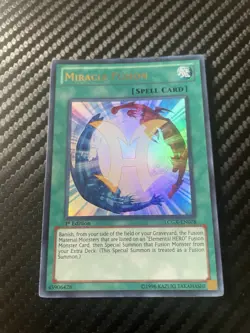 Yugioh! LP Miracle Fusion - LCGX-EN078 - Ultra Rare - 1st Edition Lightly Played - Image 2
