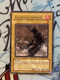 Yu-Gi-Oh! Charcoal Inpachi SOD-EN001 Unlimited Ultimate Rare MP/HP - Image 1