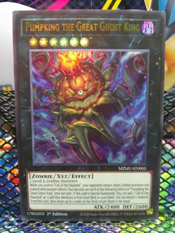 Pumpking the Great Ghost King - MZMU-EN005 - Ultra Rare 1st Edition Yu-Gi-Oh! - Image 1