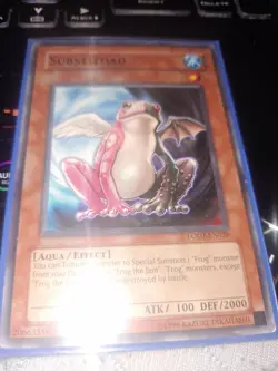 YUGIOH! Substitoad LODT-EN028 Unlimited LP - Image 1