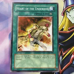 Heart of the Underdog - IOC-032 - Common - Unlimited Edition LP Yugioh Invasion - Image 1