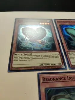 3x Resonance Insect OP17-EN007 Super Rare VLP - Image 2