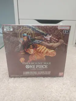 One PIECE Op02 Paramount War Booster BOX 811039039080 - Image 1