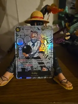 EB04-044 Koby SR Alt Art Manga Adventure on Kami’s Island One Piece TCG English - Image 1