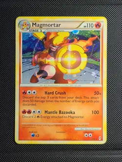 Magmortar Call of Legends Holo Rare NM- 16/95 Pokemon Card 2011 - Image 1