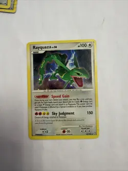 Rayquaza 14/146 Holo 2008 Legends Awakened Pokemon MP - Image 1