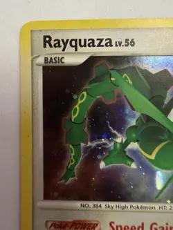 Rayquaza 14/146 Holo 2008 Legends Awakened Pokemon MP - Image 5