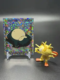 1999 Pokemon Merlin Sticker Snorlax #S22 Prism - Image 1