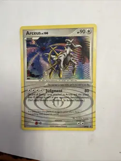 Pokemon Arceus DP50 Diamond and Pearl Holo - 2009 LP - Image 1