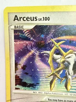 Pokemon Arceus DP50 Diamond and Pearl Holo - 2009 LP - Image 5