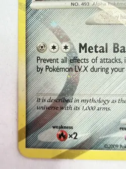 Arceus AR9 Holo 2009 Platinum Arceus Pokemon MP - Image 4