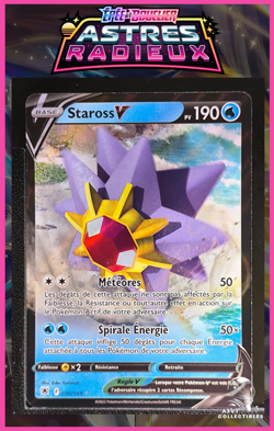 Carte Pokemon Staross V 030/189 EB10 Astres Radieux Epee Bouclier FR - Image 1