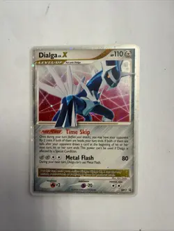 Dialga LV.X DP17 Black Star Promo Holo 2008 Pokemon LP - Image 2