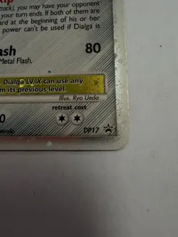 Dialga LV.X DP17 Black Star Promo Holo 2008 Pokemon LP - Image 4