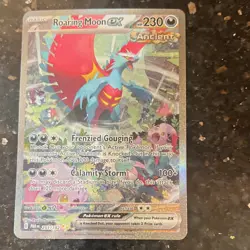 Pokemon Roaring Moon ex SV04 Paradox Rift Special Illustration Rare Holo 251/182 - Image 2