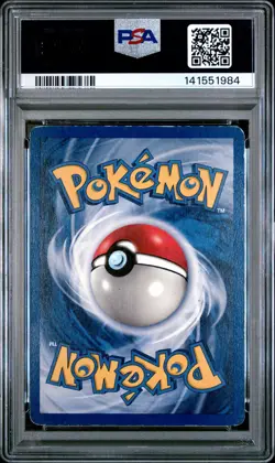 PSA 2 Mewtwo Holo 10/102 1st Edition Pokemon Game - Image 2