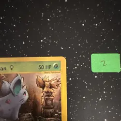 Nidoran F 81/144 Skyridge Common Regular Pokemon TCG English - Image 3