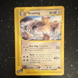 Ursaring 110/144 Skyridge Common Regular Pokemon TCG English - Image 1