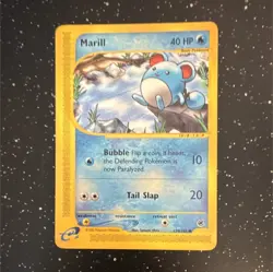 Marill 120/165 Expedition Base Set Common Regular Pokemon TCG English - Image 1