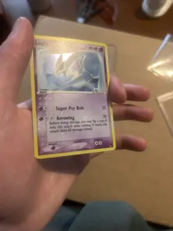 Lugia 2/17 Pokemon TCG EX Pop Series 5 Light HOLO BLEED ERROR - Image 4
