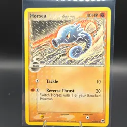 Pokemon TCG Horsea 31/101 Dragon Frontiers Basic 40HP Uncommon Dragon Regular - Image 1
