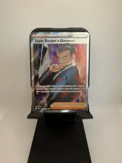 Pokemon TCG Team Rocket’s Giovanni 225/182 Destined Rivals - Image 1