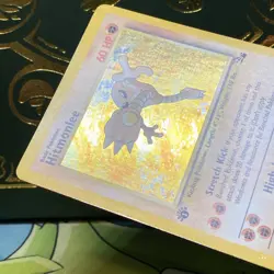 Pokemon 1999 Hitmonlee 1st Edition Fossil Holo Rare #7/62 LP - Image 5