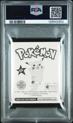 1999 MERLIN POKEMON #S32 JENNY-PRISM PSA 9 - Image 2