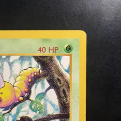 Pokemon Vintage Grey Stamp 1st Edition Weedle 69/102 Base Set WOTC 1999 - Image 3