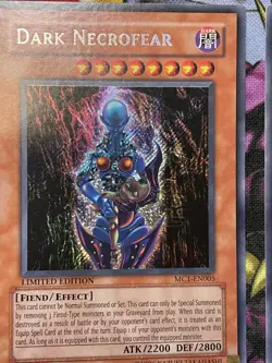 Yu-Gi-Oh! 2x MC1-EN Promo Barrel Dragon, Dark Necrofear 2004 EN Limited Edition - Image 3