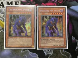 Yu-Gi-Oh! 2x Das Ende Von Anubis AST-DE000 Secret Rare 1.Edition (1st) - Image 1