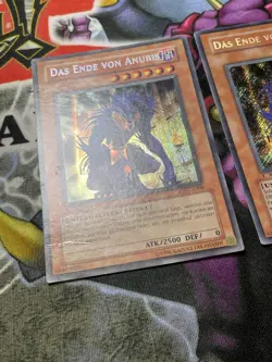 Yu-Gi-Oh! 2x Das Ende Von Anubis AST-DE000 Secret Rare 1.Edition (1st) - Image 2