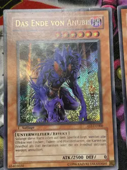 Yu-Gi-Oh! 2x Das Ende Von Anubis AST-DE000 Secret Rare 1.Edition (1st) - Image 4
