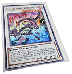 Yu-Gi-Oh! Red-Eyes Zombie Necro Dragon SR07-EN041 Ultra Rare 1st Edition - Image 1