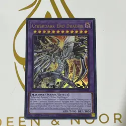 Cyberdark End Dragon SDCS-EN044 - Ultra Rare 1st Edition NM Yugioh - Image 1