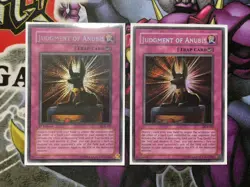 Yu-Gi-Oh! 2x Judgment Of Anubis DCR-105 Secret Rare 1.Edition / unl. - Image 1