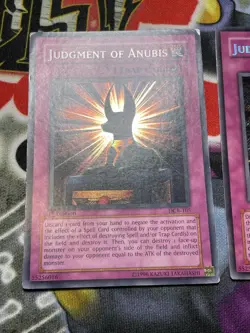 Yu-Gi-Oh! 2x Judgment Of Anubis DCR-105 Secret Rare 1.Edition / unl. - Image 2