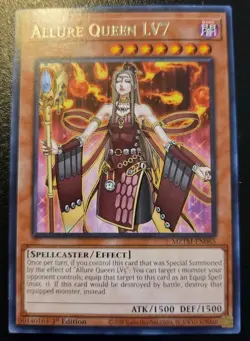 Allure Queen LV7 MZTM-EN065 1st Edition Rare Maze Of The Master Yu-Gi-Oh! TCG - Image 1
