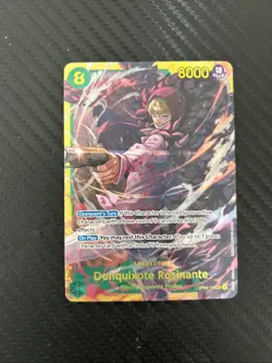 Donquixote Rosinante OP04-119 One Piece Kingdoms of Intrigue SEC - English - NM - Image 1