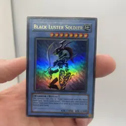 Black Luster Soldier 1st Edition Yu-Gi-Oh Card SYE-024 Ultra Rare LP/VLP - Image 1