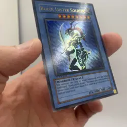 Black Luster Soldier 1st Edition Yu-Gi-Oh Card SYE-024 Ultra Rare LP/VLP - Image 4