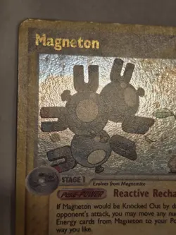 Pokemon Card - Magneton Legend Maker Stamped 22/92 Rare Reverse Holo - Image 5