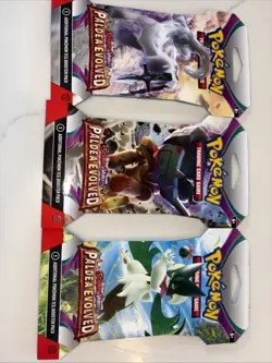Set of 3 Scarlet & Violet Paldea Evolved Sleeve Booster Packs - 30 Cards Total - Image 3