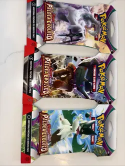 Set of 3 Scarlet & Violet Paldea Evolved Sleeve Booster Packs - 30 Cards Total - Image 4