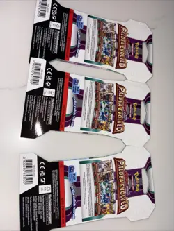 Set of 3 Scarlet & Violet Paldea Evolved Sleeve Booster Packs - 30 Cards Total - Image 5