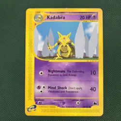MP Kadabra 69/144 Skyridge Regular Common 2003 Nintendo Pokemon Card - Image 1