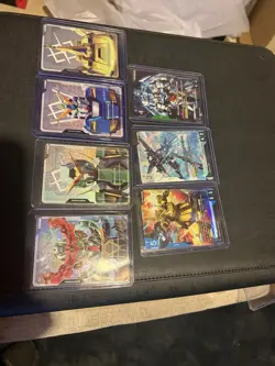 Gundam Card Game lot of 41 GD02, GD03 LR /LR+/C+ / C++ cards - Image 1