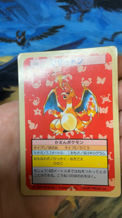 Pokemon Card Charizard No.006 Topsun Green Back 1995 Japanese #2660 - Image 2